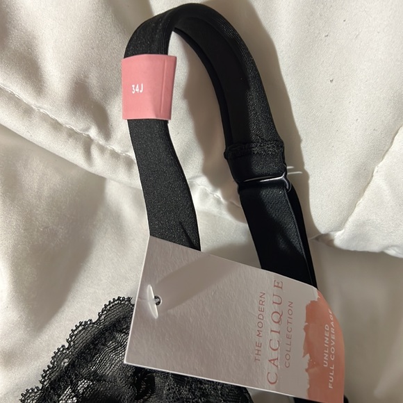 Brand new black lace bra 34j - Picture 3 of 5